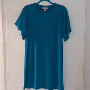 Michael Kors turquoise dress